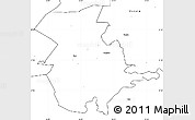 Blank Simple Map of Moniste