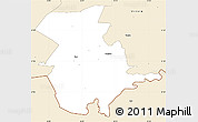 Classic Style Simple Map of Moniste