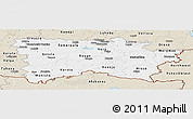 Classic Style Panoramic Map of Voru