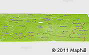 Physical Panoramic Map of Voru