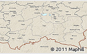 Shaded Relief 3D Map of Rouge