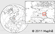 Blank Location Map of Rouge, within the entire country