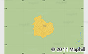 Savanna Style Map of Rouge, single color outside