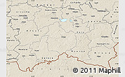 Shaded Relief Map of Rouge