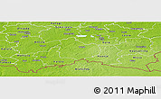 Physical Panoramic Map of Rouge
