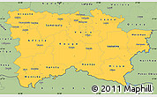Savanna Style Simple Map of Voru