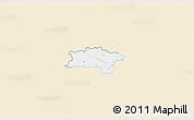 Classic Style 3D Map of Urvaste, single color outside