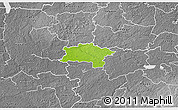 Physical 3D Map of Urvaste, desaturated