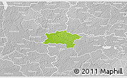 Physical 3D Map of Urvaste, lighten, desaturated