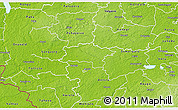 Physical 3D Map of Urvaste