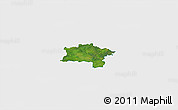 Satellite 3D Map of Urvaste, single color outside