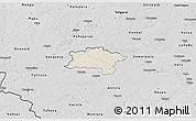 Shaded Relief 3D Map of Urvaste, desaturated