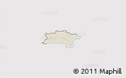 Shaded Relief 3D Map of Urvaste, single color outside