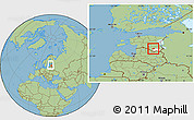 Savanna Style Location Map of Urvaste, highlighted parent region, within the entire country
