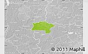 Physical Map of Urvaste, lighten, desaturated