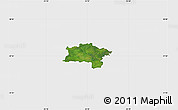Satellite Map of Urvaste, single color outside