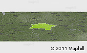 Physical Panoramic Map of Urvaste, darken, semi-desaturated