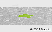 Physical Panoramic Map of Urvaste, lighten, desaturated