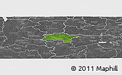 Satellite Panoramic Map of Urvaste, desaturated