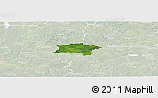 Satellite Panoramic Map of Urvaste, lighten