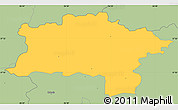 Savanna Style Simple Map of Urvaste