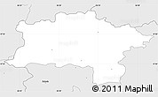 Silver Style Simple Map of Urvaste