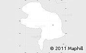 Silver Style Simple Map of Voru Linn