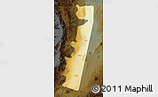 Physical Map of Afar_Five, darken
