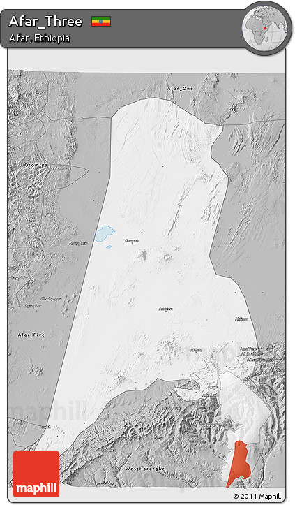 Gray 3D Map of Afar_Three