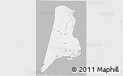 Gray 3D Map of Afar_Three, single color outside