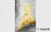 Physical 3D Map of Afar_Three, desaturated
