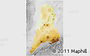 Physical 3D Map of Afar_Three, lighten, desaturated