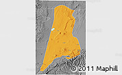 Political 3D Map of Afar_Three, desaturated