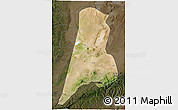 Satellite 3D Map of Afar_Three, darken
