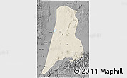 Shaded Relief 3D Map of Afar_Three, darken, desaturated