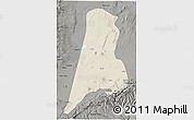 Shaded Relief 3D Map of Afar_Three, darken, semi-desaturated