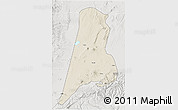 Shaded Relief 3D Map of Afar_Three, lighten, semi-desaturated