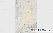Shaded Relief 3D Map of Afar_Three, semi-desaturated