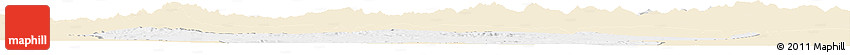 Classic Style Horizon Map of Afar_Three, single color outside