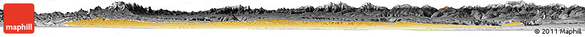 Physical Horizon Map of Afar_Three, desaturated