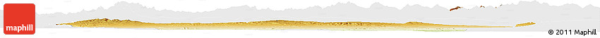 Physical Horizon Map of Afar_Three, single color outside