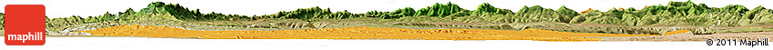 Political Horizon Map of Afar_Three, satellite outside