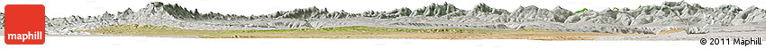 Satellite Horizon Map of Afar_Three, lighten, semi-desaturated