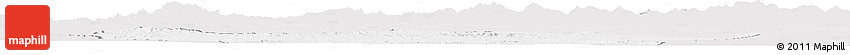Silver Style Horizon Map of Afar_Three, single color outside