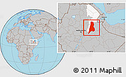 Gray Location Map of Afar_Three, highlighted parent region