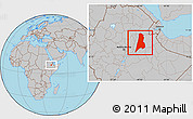 Gray Location Map of Afar_Three