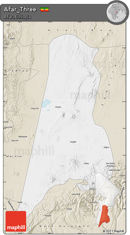 Classic Style Map of Afar_Three