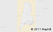 Classic Style Map of Afar_Three, single color outside