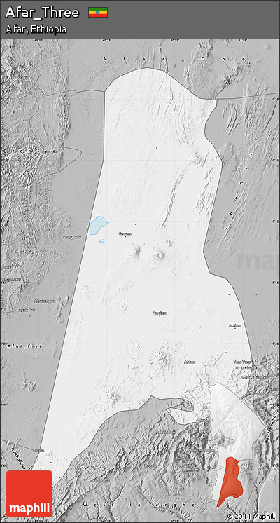 Gray Map of Afar_Three