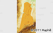 Political Map of Afar_Three, physical outside